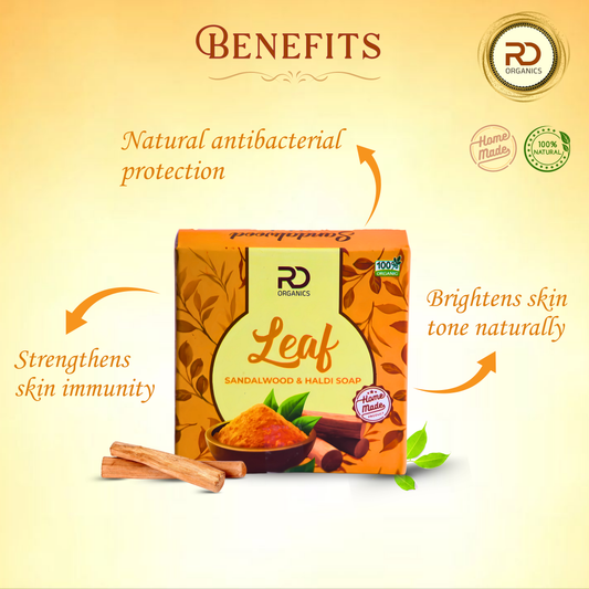 Herbal Soap Collection – Sandalwood Haldi, Charcoal, Rose & Aloe Vera