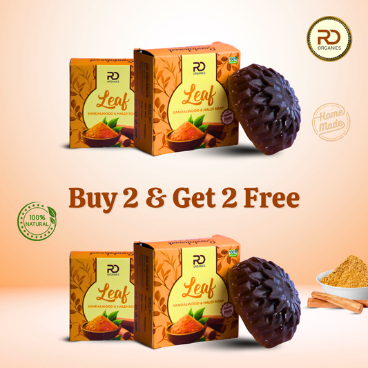 Sandalwood Haldi Radiance Soap Combo